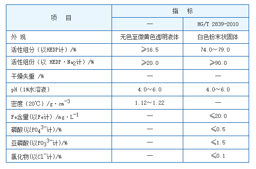 HEDP•Na2 羟基乙叉二膦酸二钠